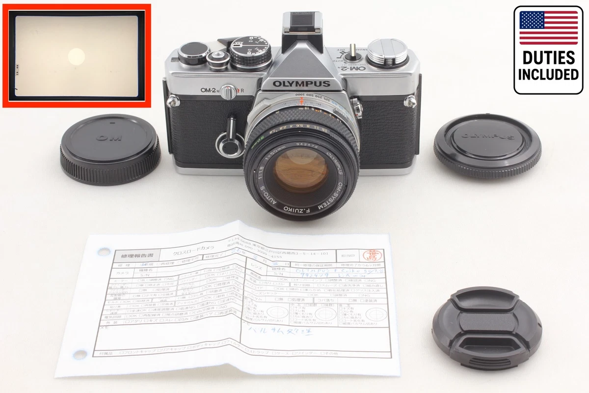 超美品 OM-2N シルバー 50mm f1.8 モルト新品交換済 M863 【公式通販】
