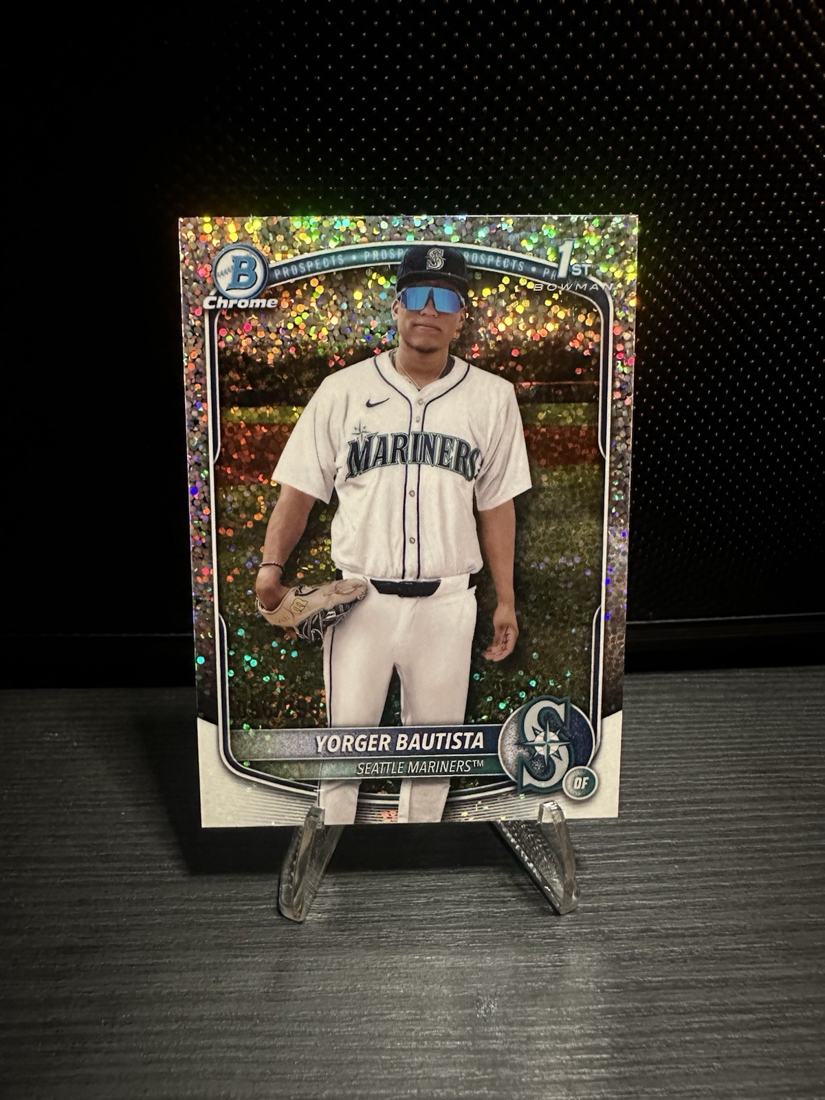 Yorger Bautista 2025 Bowman Chrome Speckle Refractor /299 #BCP-194