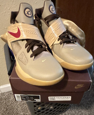 Nike KD 4 Year of the Dragon 2.0 FJ4189-200 Men's Sneaker Khaki/Noble Red