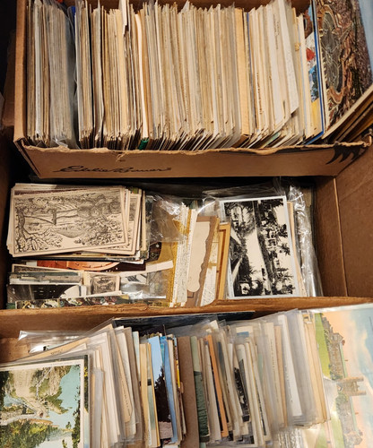 Mixed Lot 1000 RANDOM PULL Vintage to Modern Standard Postcards GRAB BAG STYLE