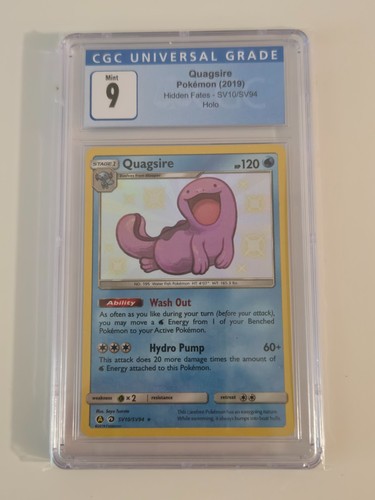 Quagsire graded CGC 9 for sale on eBay
