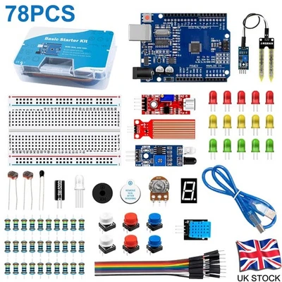 Starter Kit for Arduino Uno R3 The Most Complete Starter Kit, Basic Arduino kit