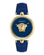 Versace Womens  Gold 39mm Strap Fashion Watch