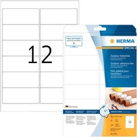 Herma Outdoor Folien-Etiketten Special, 99,1 X 42,3 Mm 1 Bis 64X Spare Bis 43%