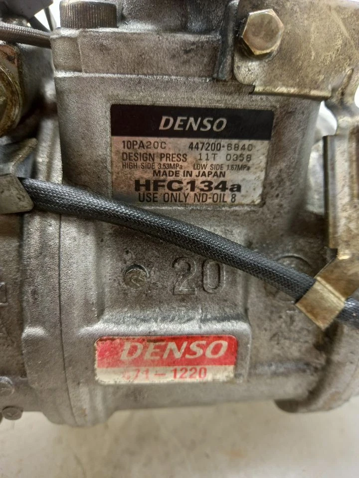 COMPRESOR AC 95 96 97 98 99 00 LEXUS LS400 4,0 L Foto 3 de 4