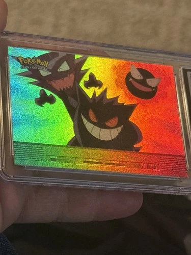 Gengar 2000 Topps Tower of Terror Rainbow Foil CGC 8.5 VERY LOW POPULATION