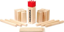 Hudora - Wooden Viking Game, Outdoor Game, Launching/Throwing Game