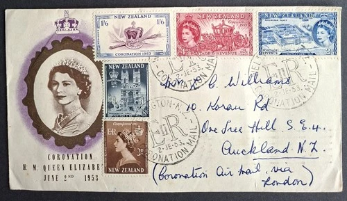 NEW ZEALAND - 1953 "CORONATION" First Day Cover,