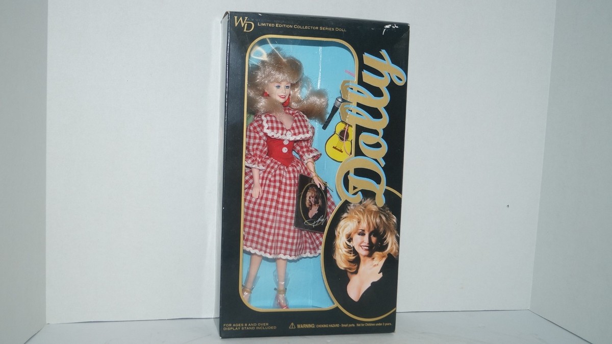 Vintage 1996 Dolly Parton Barbie Doll Limited Edition Collector