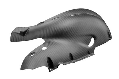 Carbon Auspuffverkleidung für Ducati Streetfighter V4 2020-2021