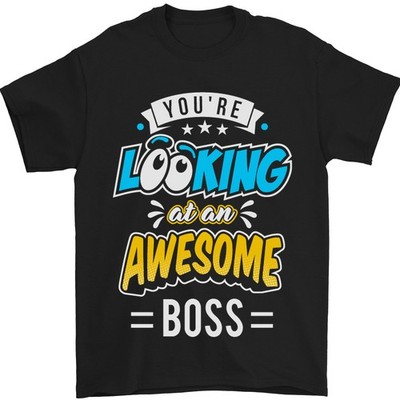 Youre Recherche At ein Genial Boss Herren 100% Cotton