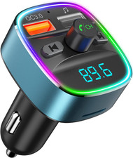 Cargador De Carro Para Celulares Con Blutu Bluetooth Musica Radio FM Llamadas