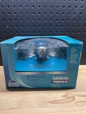 Peerless Solutions Bathroom Faucet Two Handle Pop Up Drain NOS