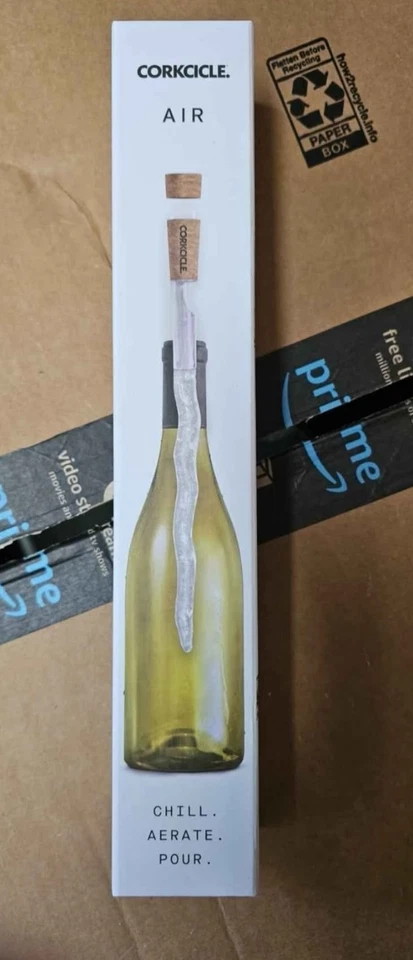 Nuevo Corkcle Air - Enfriador de vino, aireador y vertedor | Seguro para congelador ENVÍO GRATUITO Foto 2 de 4