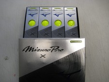 2 dozen BRAND NEW 2025 Mizuno Pro X  mens Yellow  golf balls