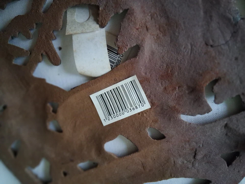 2 Anciens dessous de plat / Fonte ajourée / Objet de cuisine - Photo 4/4