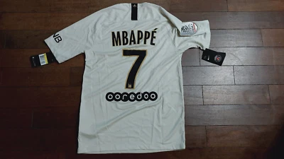 Maillot / shirt PSG Mbappé 2018-2019 S full patches / brand new - Photo 1/4
