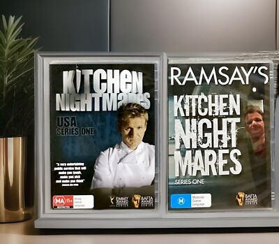 DVD Ramsay Kitchen Nightmares Boxset Bundle and USA Series