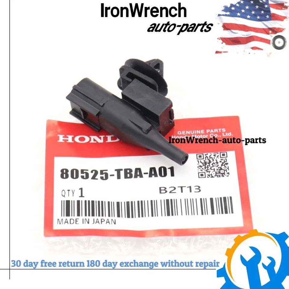 Sensor de temperatura del aire ambiente OEM para Honda Civic CR-V Acura MDX 80525-TBA-A01 Foto 2 de 4