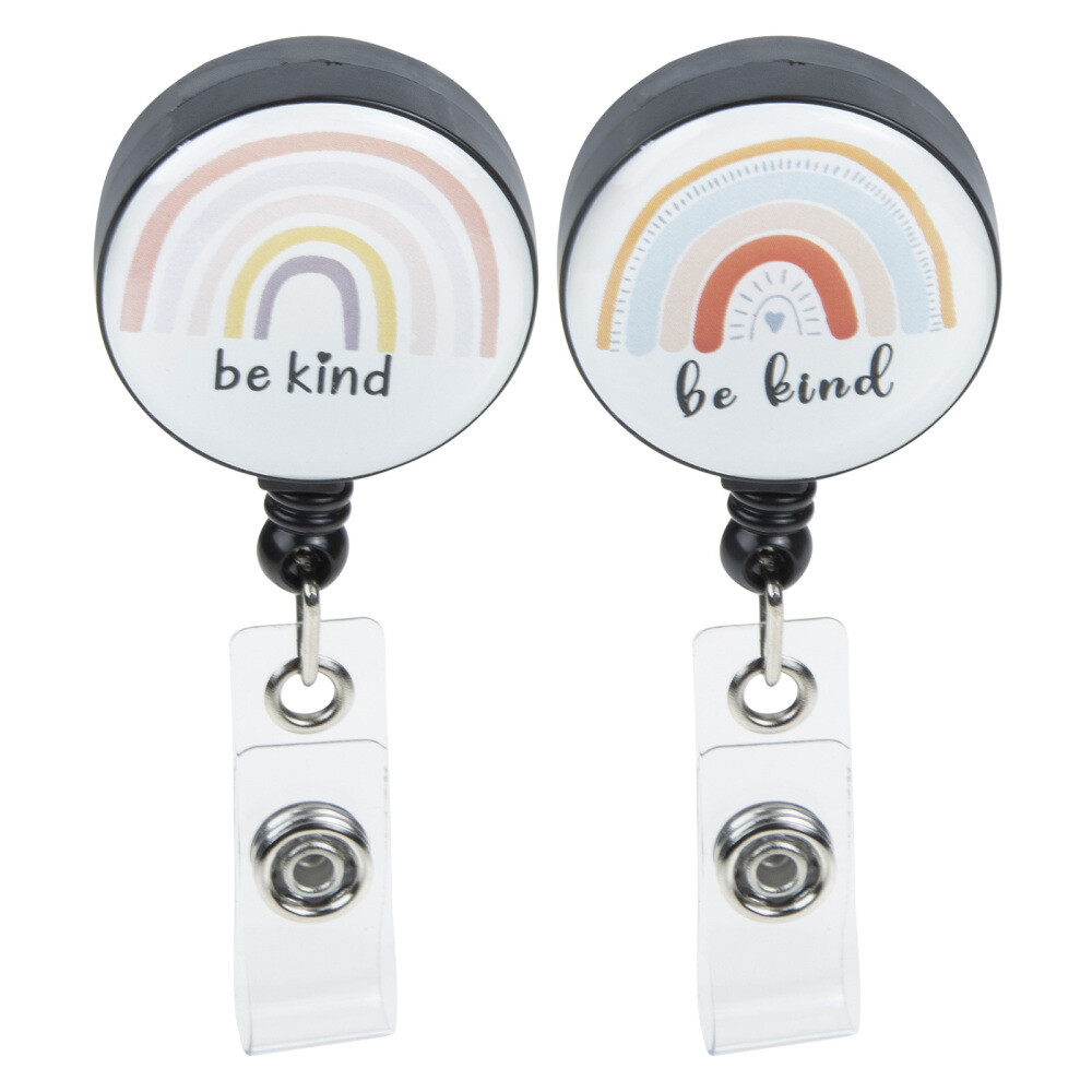 2 Pcs Key Card Holder Retractable Business Cards Holders Telescopic eBay