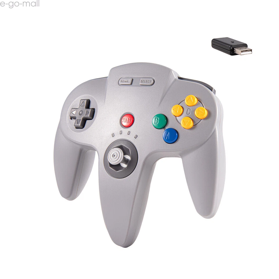 Wireless USB SNES /NES/ N64 /Xbox 360 Controller Joystick for Windows PC MAC - Image 3 of 4