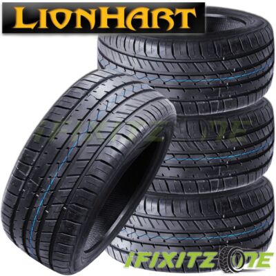 4 Lionhart LH-FIVE 225/35ZR19 88W Tire, 320AA, Performance, All 
