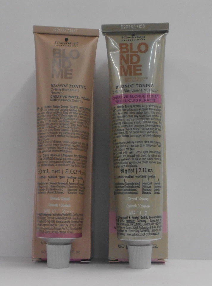 Schwarzkopf BLOND ME Blonde TONING cor de cabelo profissional ~ 2,02/2,11 fl oz - Imagem 2 de 3