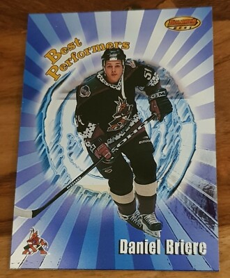 NHL Card, Daniel Briere, #BP8, Phoenix Coyotes, Bowmans, 1999, Best Performers