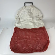 Adrad SCUBA Catch Bag w/ Locking Steel Closure Nylon With Mesh Bottom Large Size