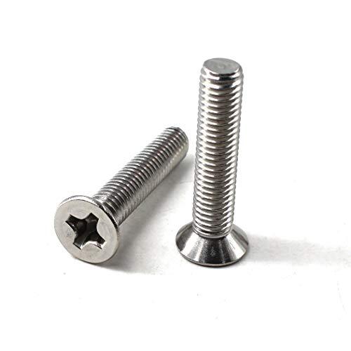 Viti M3 Phillips in acciaio inox 304 a testa piatta, viti svasate (v3Z)