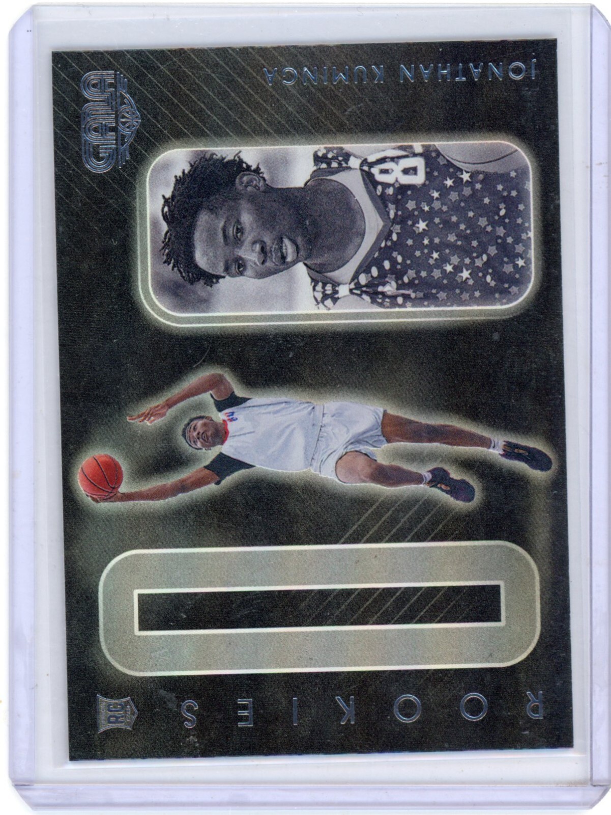 JONATHAN KUMINGA 21-22 Chronicles Draft GALA Rookies #185 ROOKIE Card
