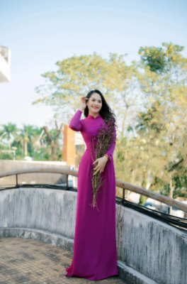 Purple Ao Dai Vietnamese Chiffon Double Layer Long Dress with Pants G75 | eBay Purple Ao Dai Vietnamese Chiffon Double Layer Long Dress with Pants G75 | eBay