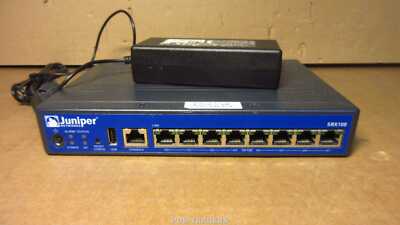 Juniper SRX100B Firewall VPN Router Services Gateway 8-ports 10/100 INCL PSU
