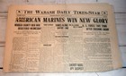 Wabash, IN Daily Times-Star June 7 1918 Harbalathian Sunk, Marines Win Glory