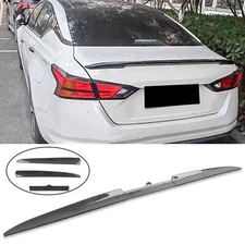 Duckbill Rear Trunk Spoiler Lip Wing Style Carbon Fiber For Nissan Altima Sedan