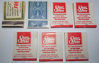 Vintage Super Market Grocery Store Advertising Matchbooks Matches Lot of 7 — photo 1