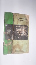 john deere operator manual rotary hoe Vintage (S-4)