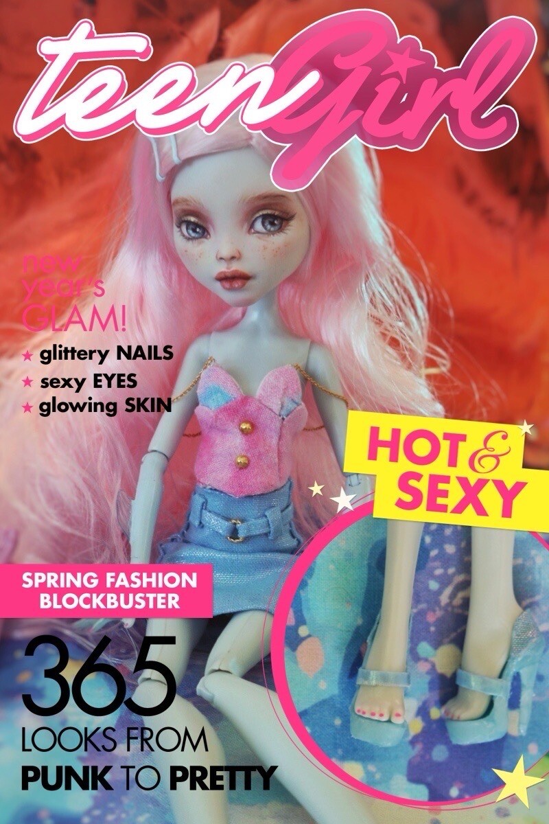 Monster High OOAK Custom Doll Lagoona Blue【Echo repaint】 | eBay