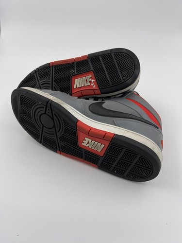 Nike Air Prestige IV 4 Cool Gray Crimson Red Sz 9 Men‘s Rare - Picture 3 of 7