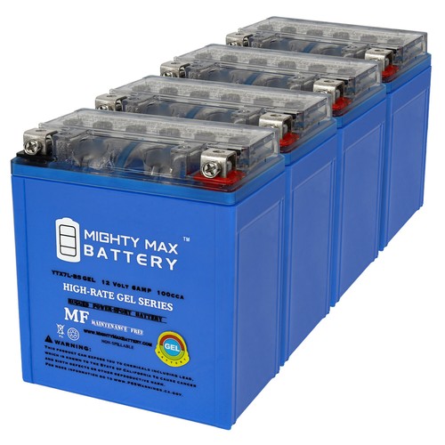 Mighty Max Rechargeable Gel 12V 6AH 100CCA Battery For Honda Rebel