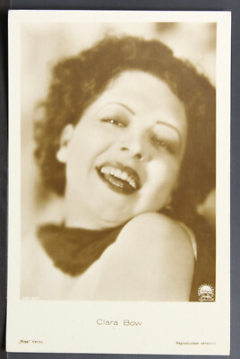RPPC Vintage Actress - Clara Bow Flapper  Ross Verlag 3812/2  E7