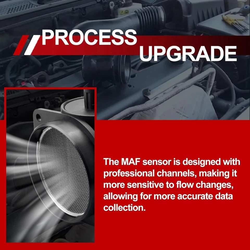 Mass Air Flow Sensor Meter MAF for Buick Chevy GMC Olds Pontiac Isuzu 25180303 Foto 4 de 4