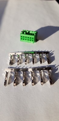 Most Quadlock Stecker 12 polig grün Kammer B  VW AUDI  8X0 035 447 A  & Kontakte