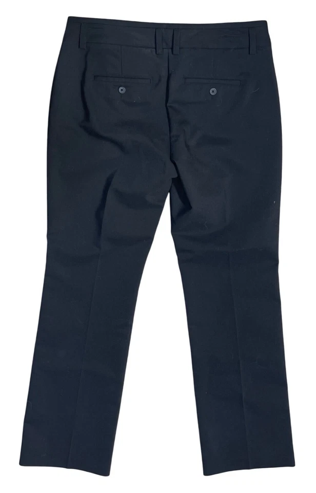 Elle Women's Slacks Pants Size 8 Black Straight Stretch Office Dress - Image 2 of 4