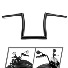 MOFUN 12" Rise Meathook Ape Hanger Handlebar For Indian Scout Sixty 2016-2024