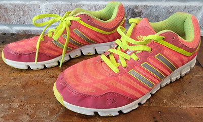 Adidas ClimaCool Women's Sneakers Running Jogging Orange Pink Size 5.5 G99034