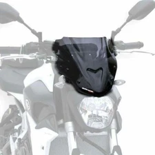Ermax Sport Screen Windshield Deflector Dark Smoke Yamaha MT-07 2014 - 2017