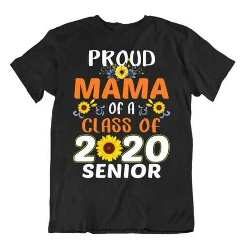 Stolz Mamateacher T-Shirt Class Of 2020 Senior T-Shirt Luck Geschenk - Bild 1 von 1
