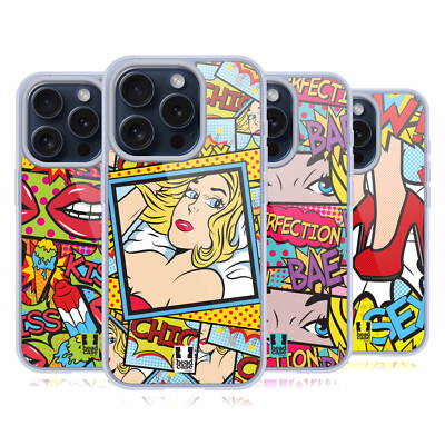 HEAD CASE DESIGNS POP ART SOFT GEL HANDYHÜLLE FÜR APPLE iPHONE HANDYS