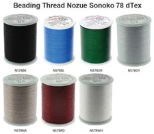 Beading Thread 78dTex Miyuki Nozue Sonoko 100 m Spool